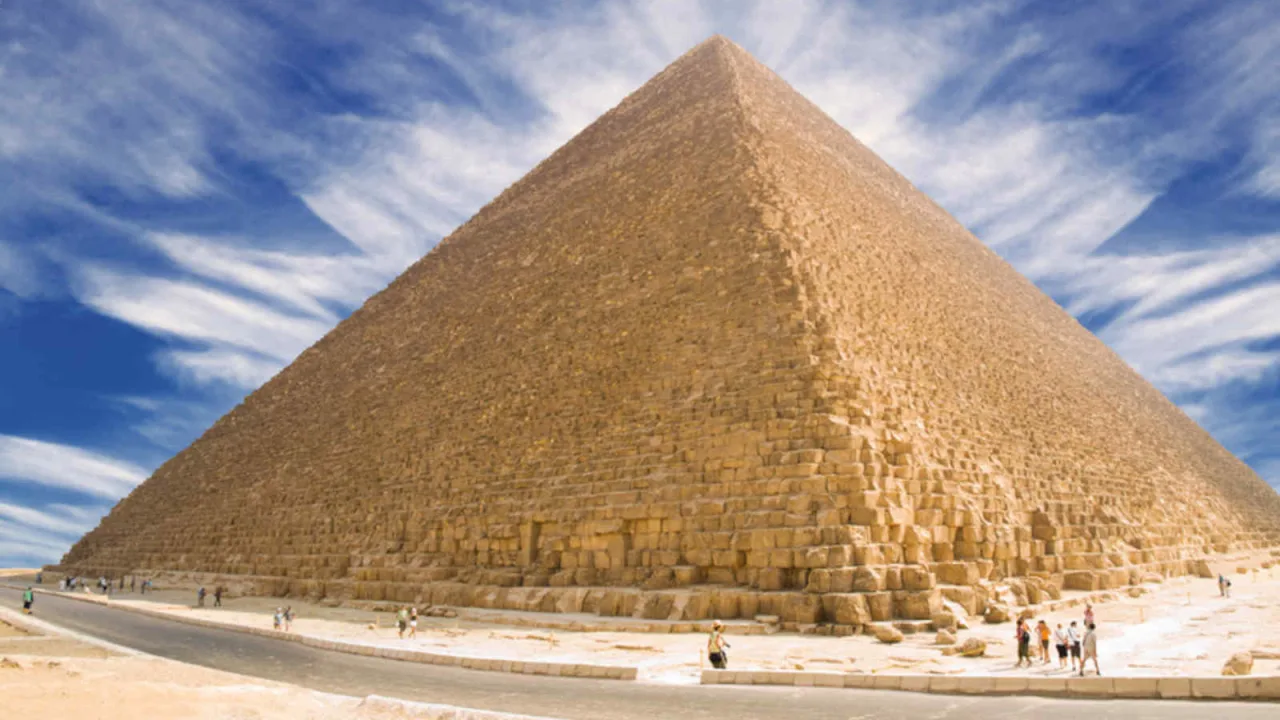 Egypte Caire - Pyramides Kheops