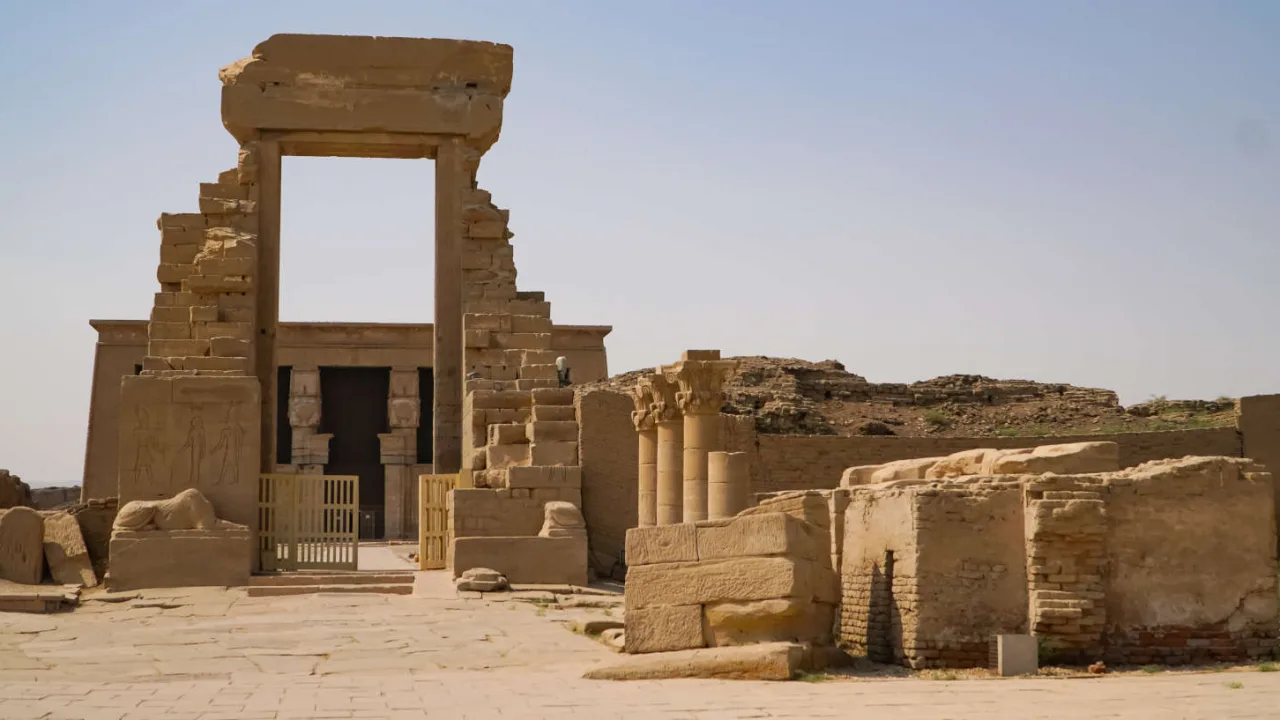 Egypte Nil - temple Denderah