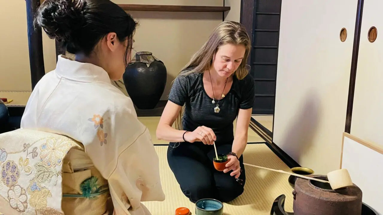 Kim- Tsomo - Japon - Cérémonie du thé Oasis