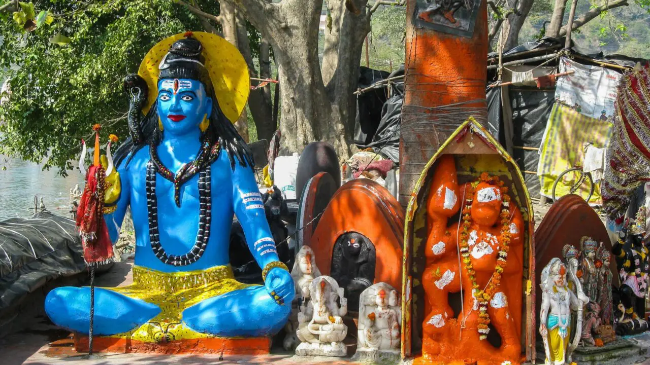 Inde du Nord - Lord Shiva Statue - Haridwar